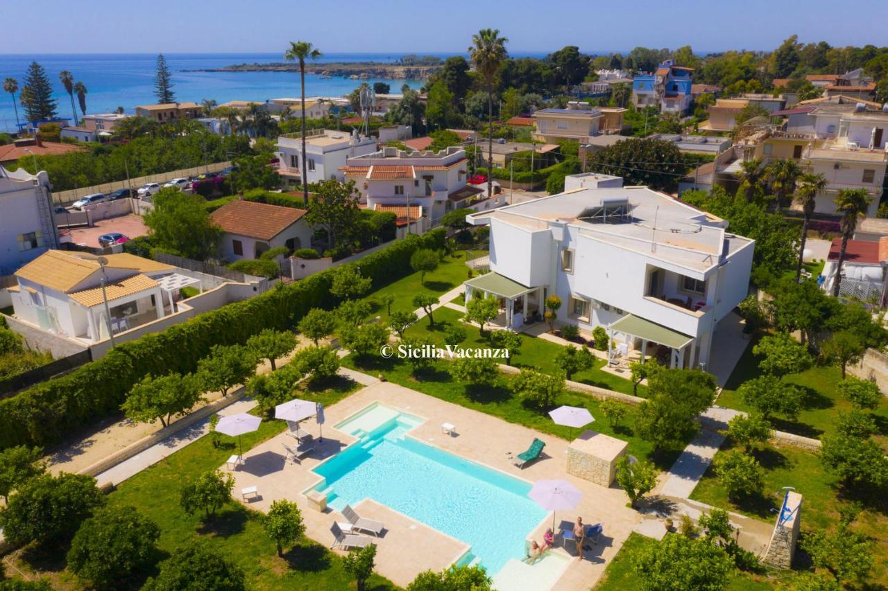 Villa Venera Fontane Bianche Bagian luar foto