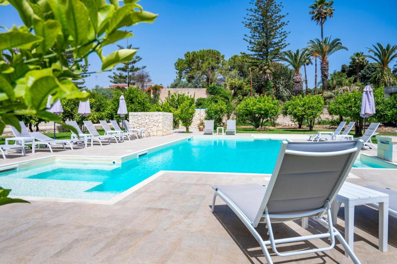 Villa Venera Fontane Bianche Bagian luar foto